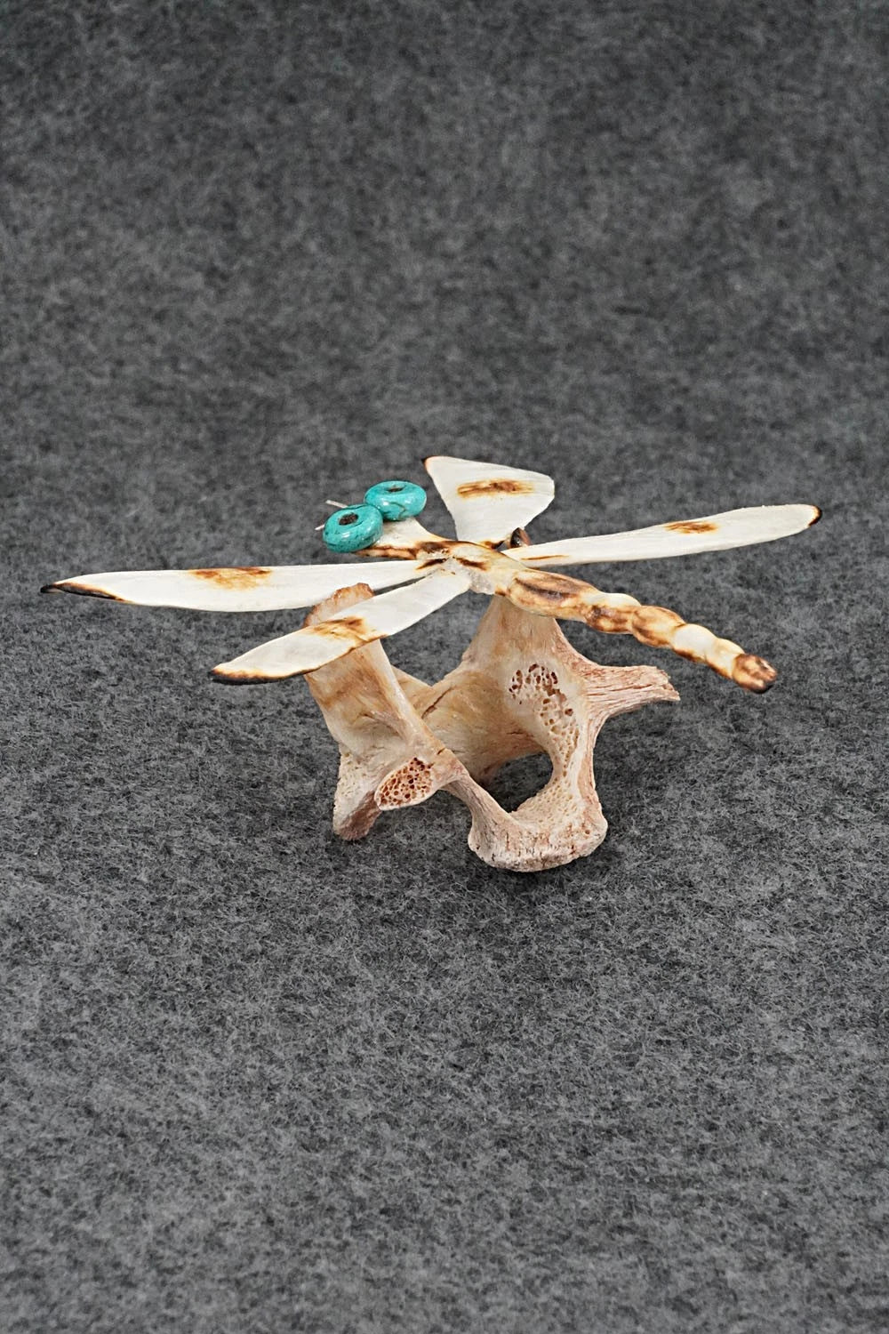 Dragonfly Zuni Fetish Carving - Ruben Najera
