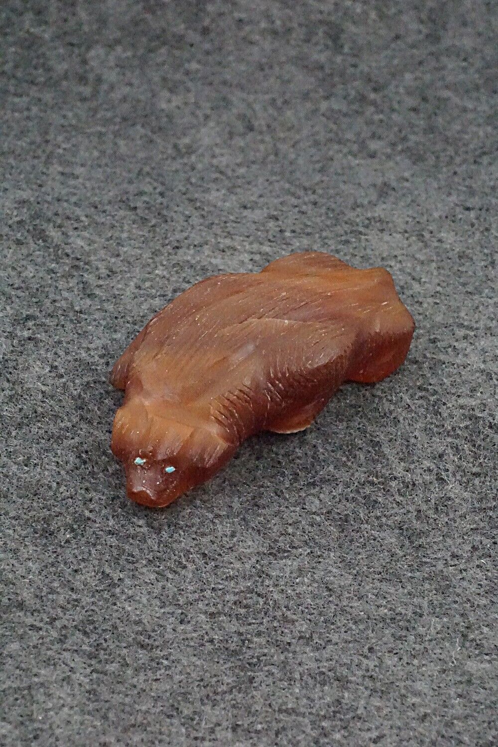 Badger Zuni Fetish Carving - Wilford Cachini