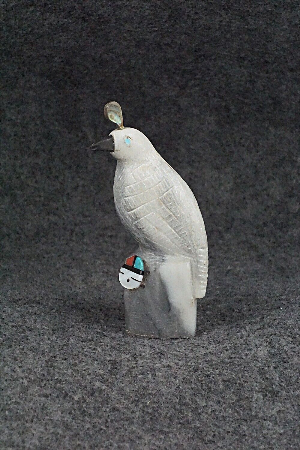Quail Zuni Fetish Carving - Darrin Boone