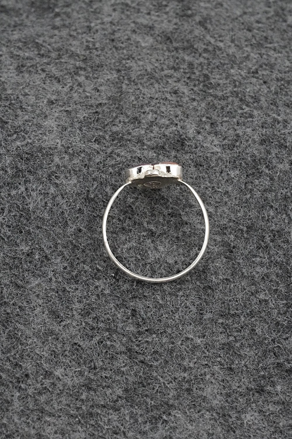 Mother of Pearl & Sterling Silver Ring - Ola Eriacho - Size 8.5