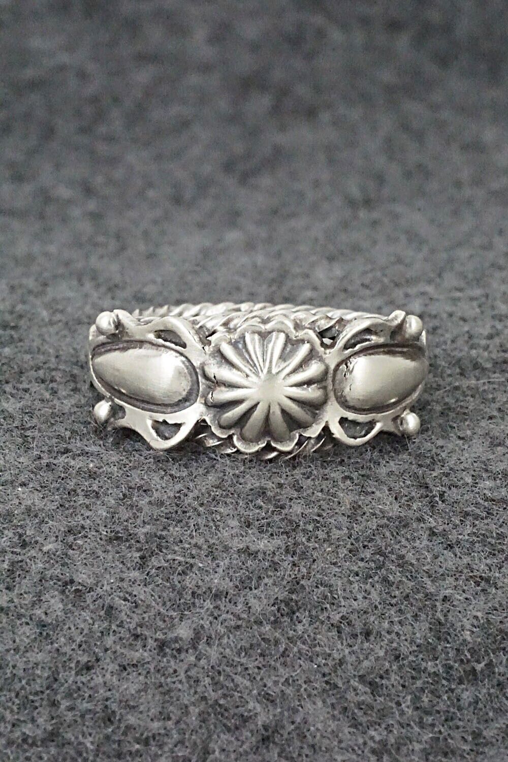 Sterling Silver Ring - Bobby Platero - Size 13