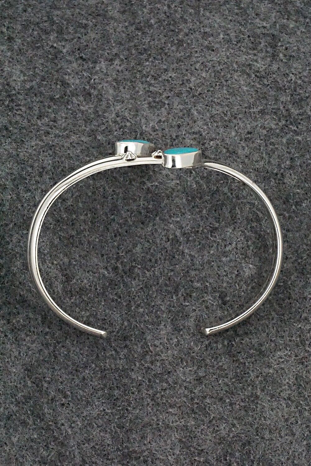 Turquoise & Sterling Silver Bracelet - Thomas Yazzie