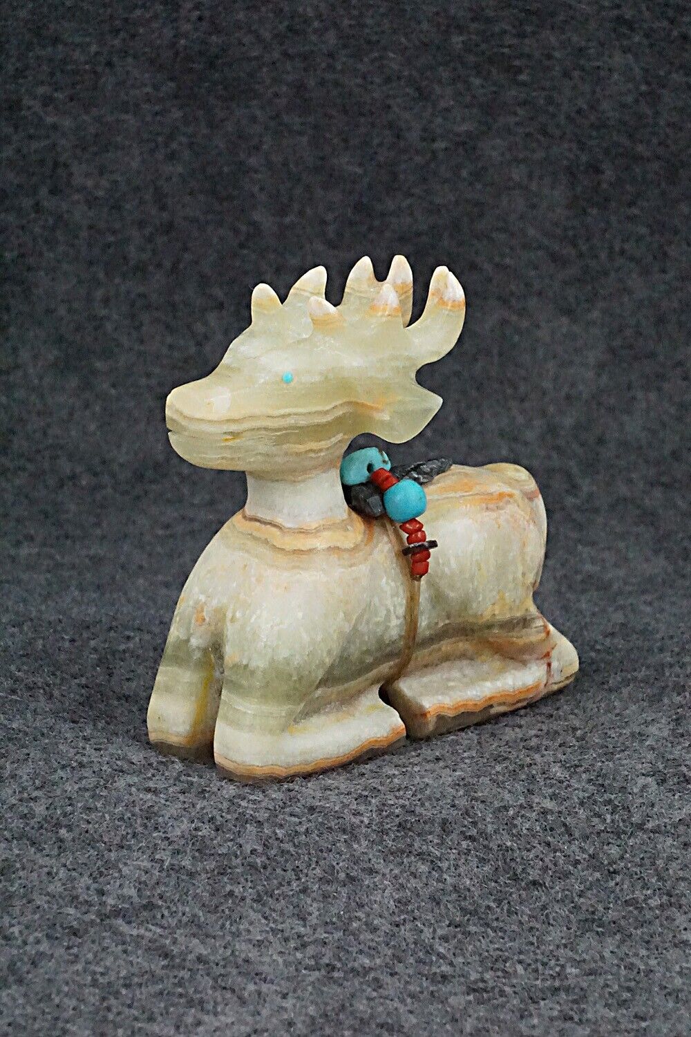 Deer Zuni Fetish Carving - Douglas Martza