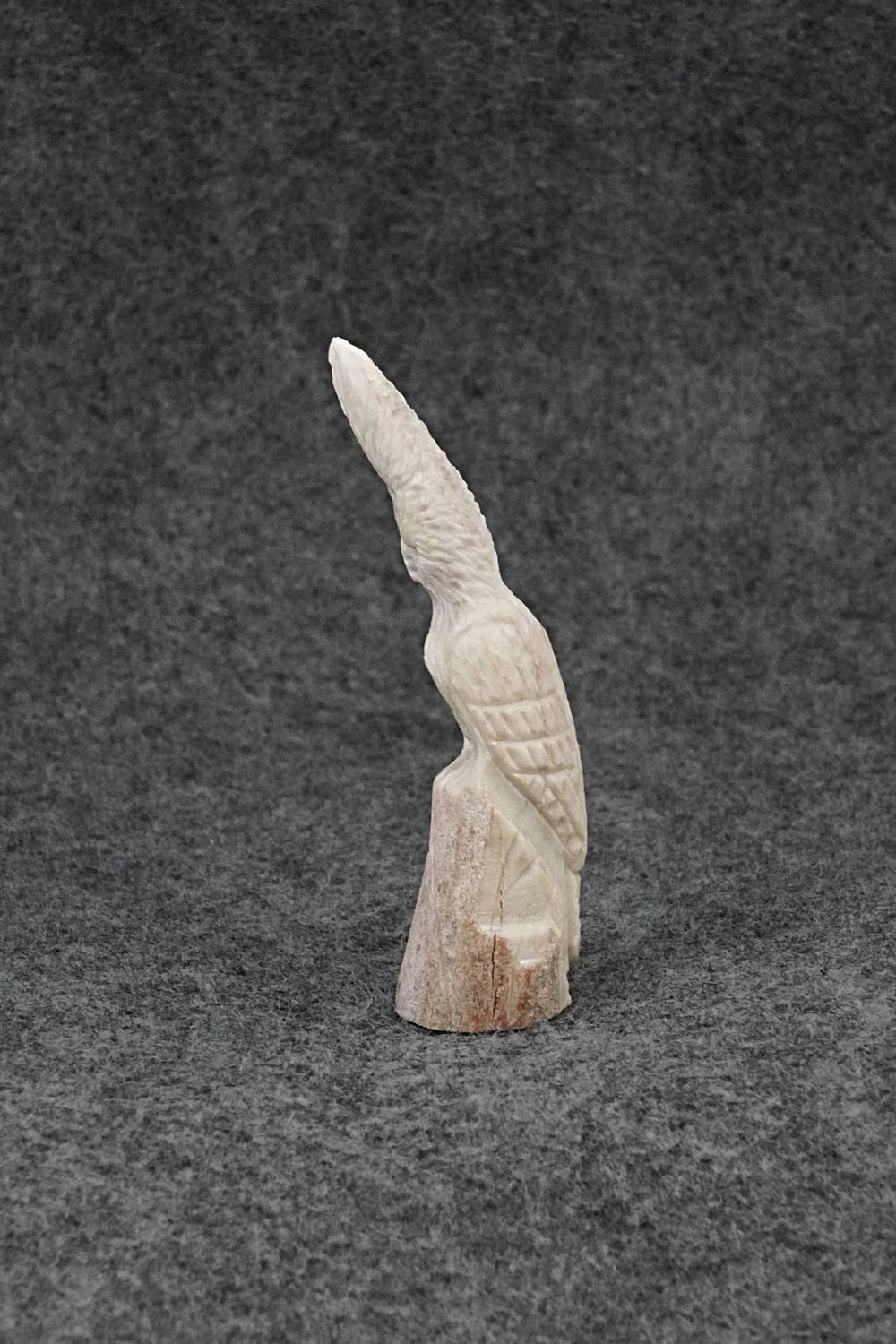 Cockatoo Zuni Fetish Carving - Chris Peina