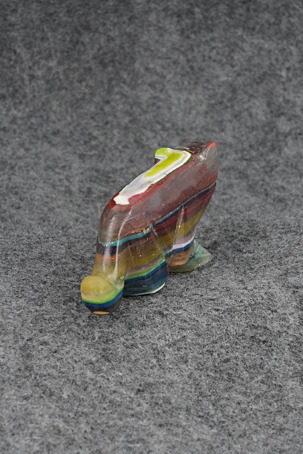 Mountain Lion Zuni Fetish Carving - David Chavez