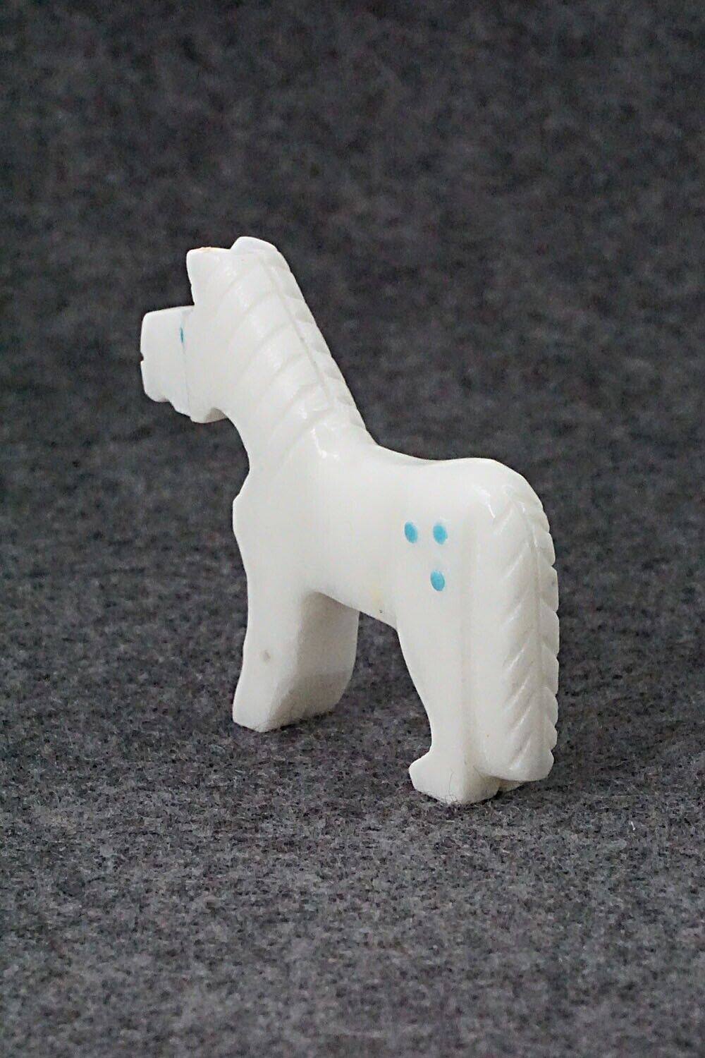 Horse Zuni Fetish Carving - Todd Etsate