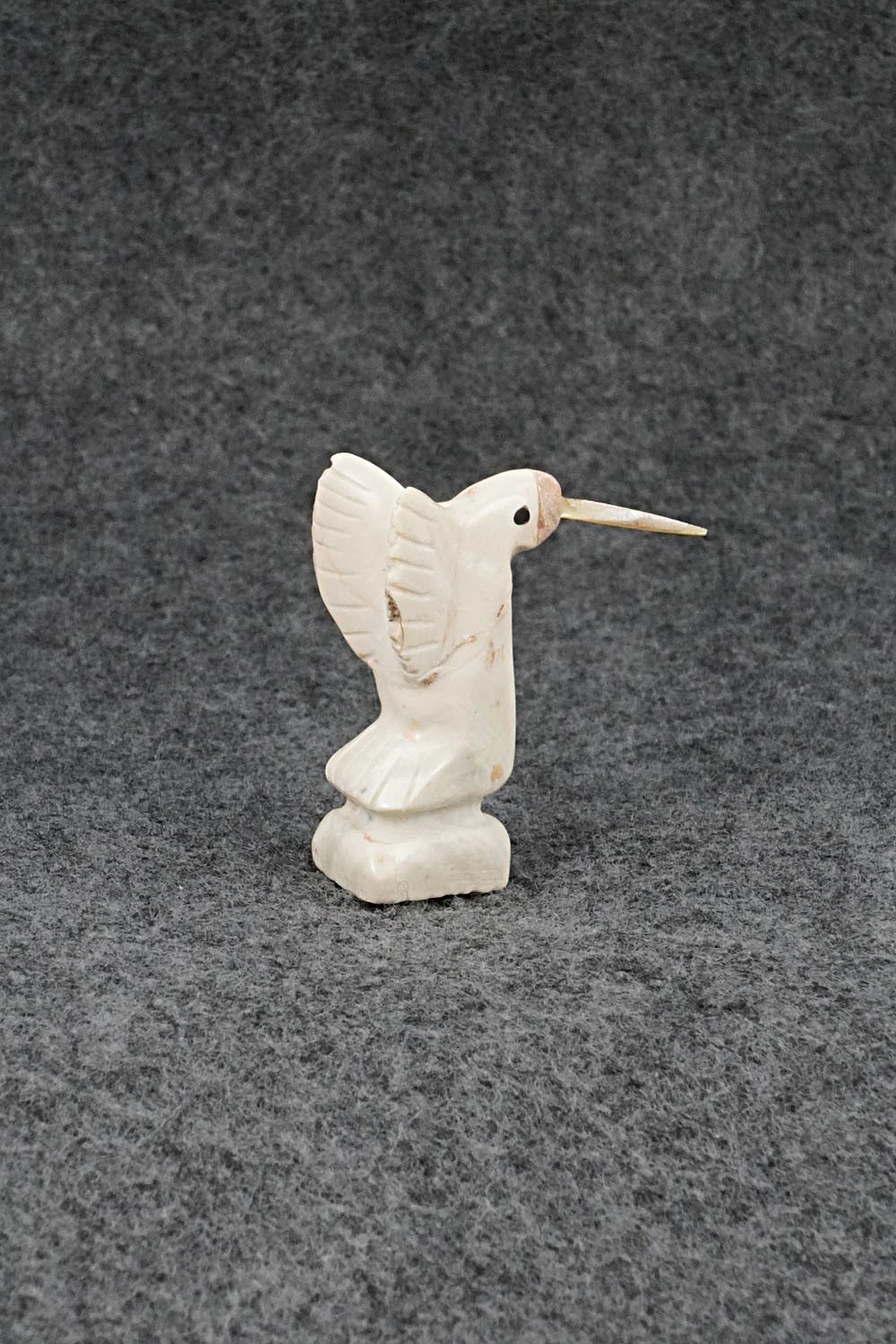 Hummingbird Zuni Fetish Carving - Justin Red Elk