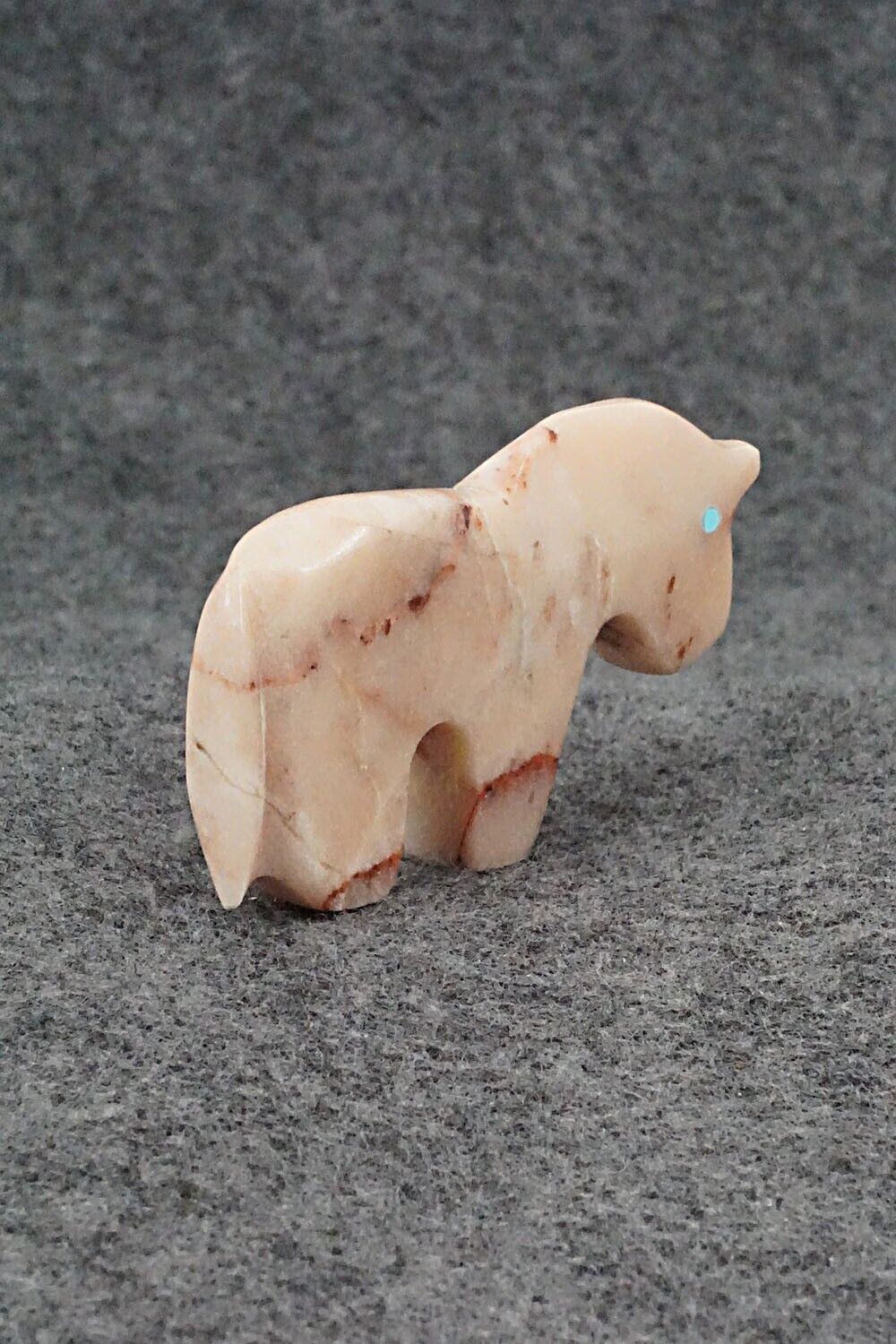 Horse Zuni Fetish Carving - Bernard Laiwakete