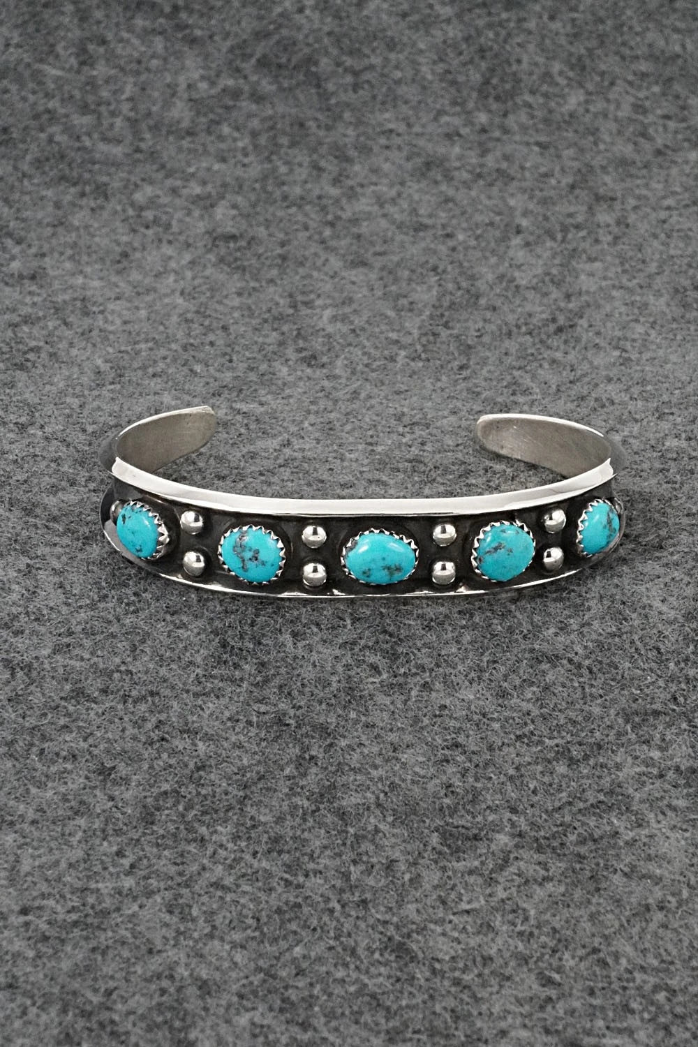 Turquoise & Sterling Silver Bracelet - Paul Largo