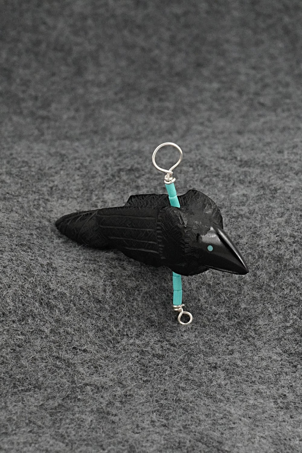 Crow Zuni Fetish Carving - Herb Halate
