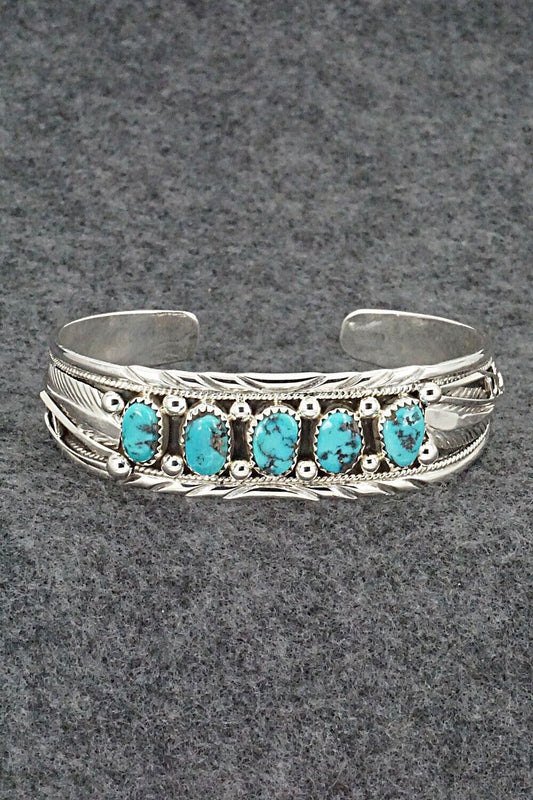 Turquoise & Sterling Silver Bracelet - Davey Morgan