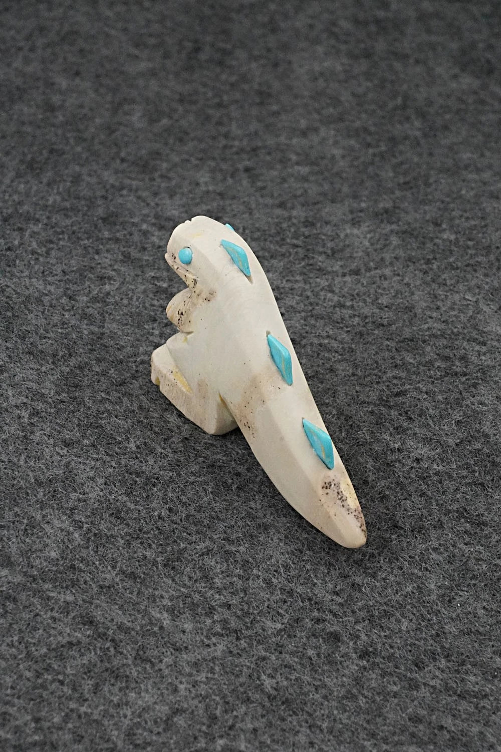 Dinosaur Zuni Fetish Carving - Cody Chavez
