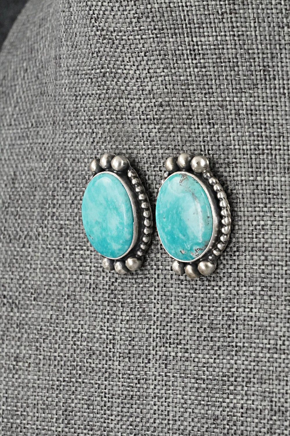 Turquoise & Sterling Silver Necklace Set - Kathleen Livingston
