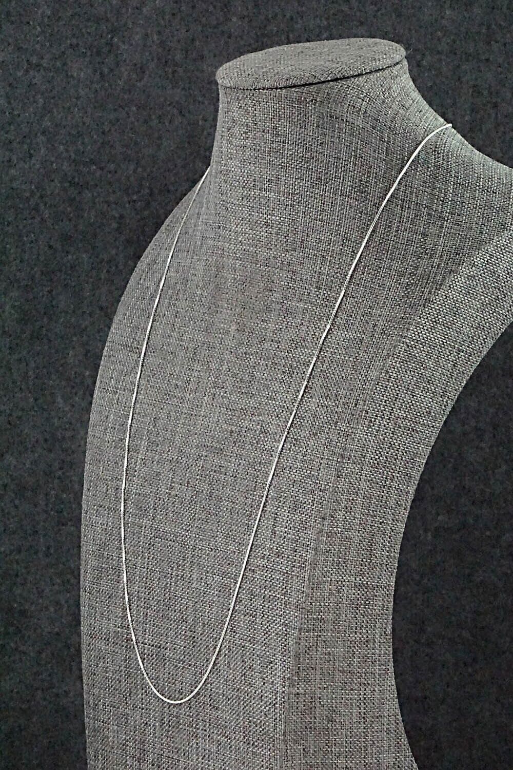 Sterling Silver Chain Necklace - Sterling Silver 30"