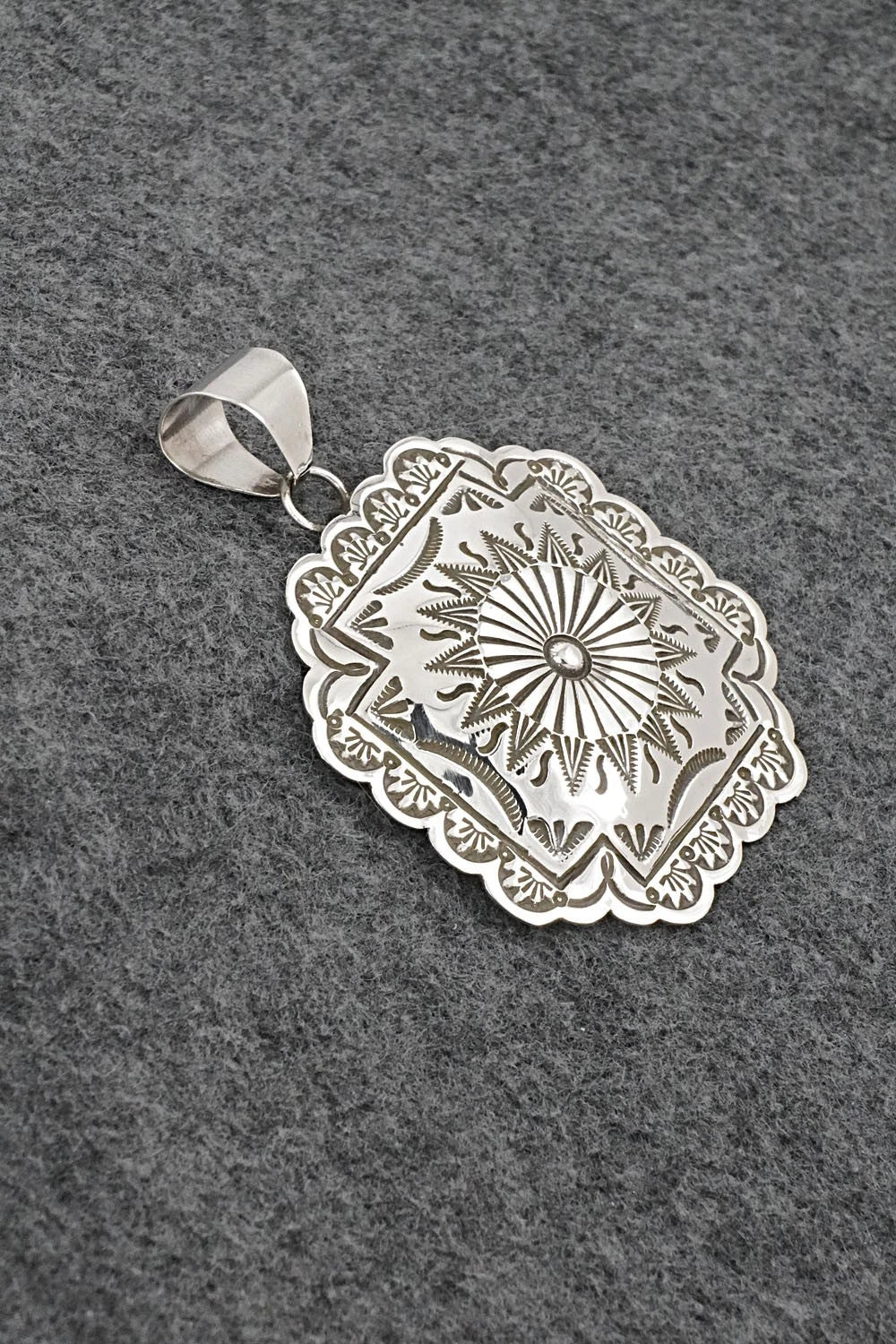 Sterling Silver Pendant - Arnold Blackgoat