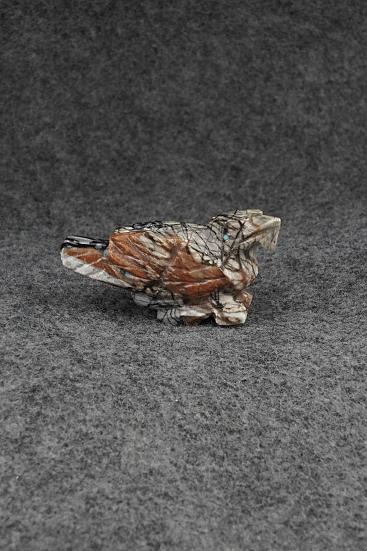 Eagle Zuni Fetish Carving - Tony Mackel
