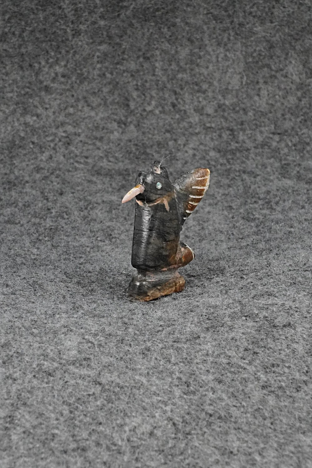 Hummingbird Zuni Fetish Carving - Justin Red Elk