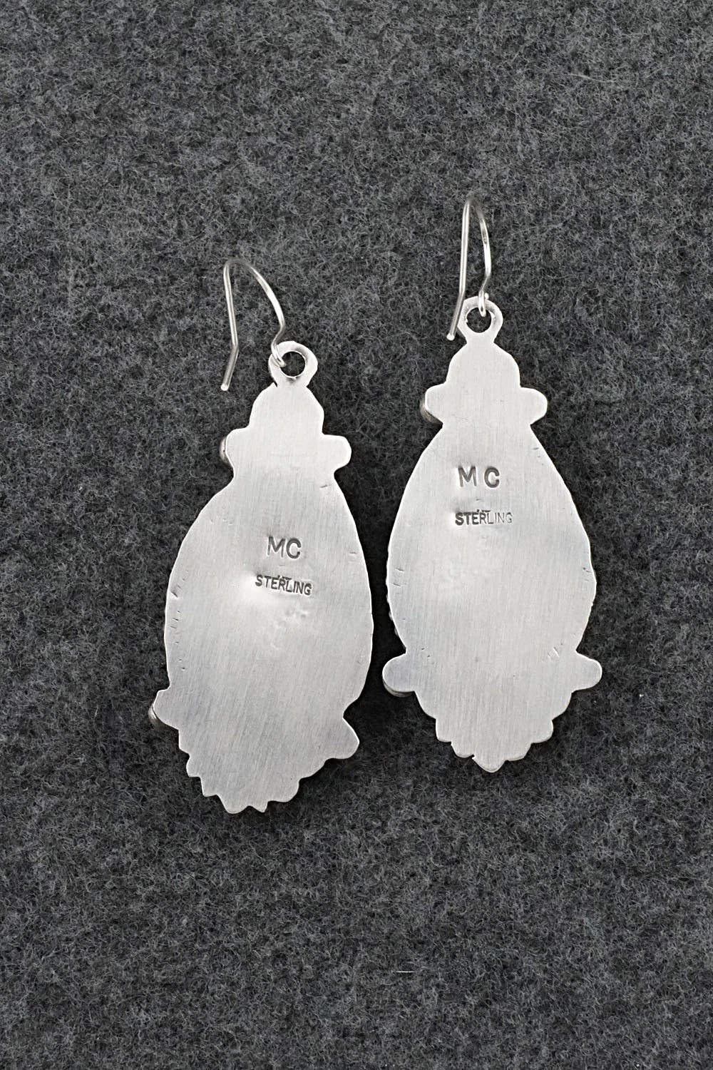Turquoise & Sterling Silver Earrings - Michael Calladitto