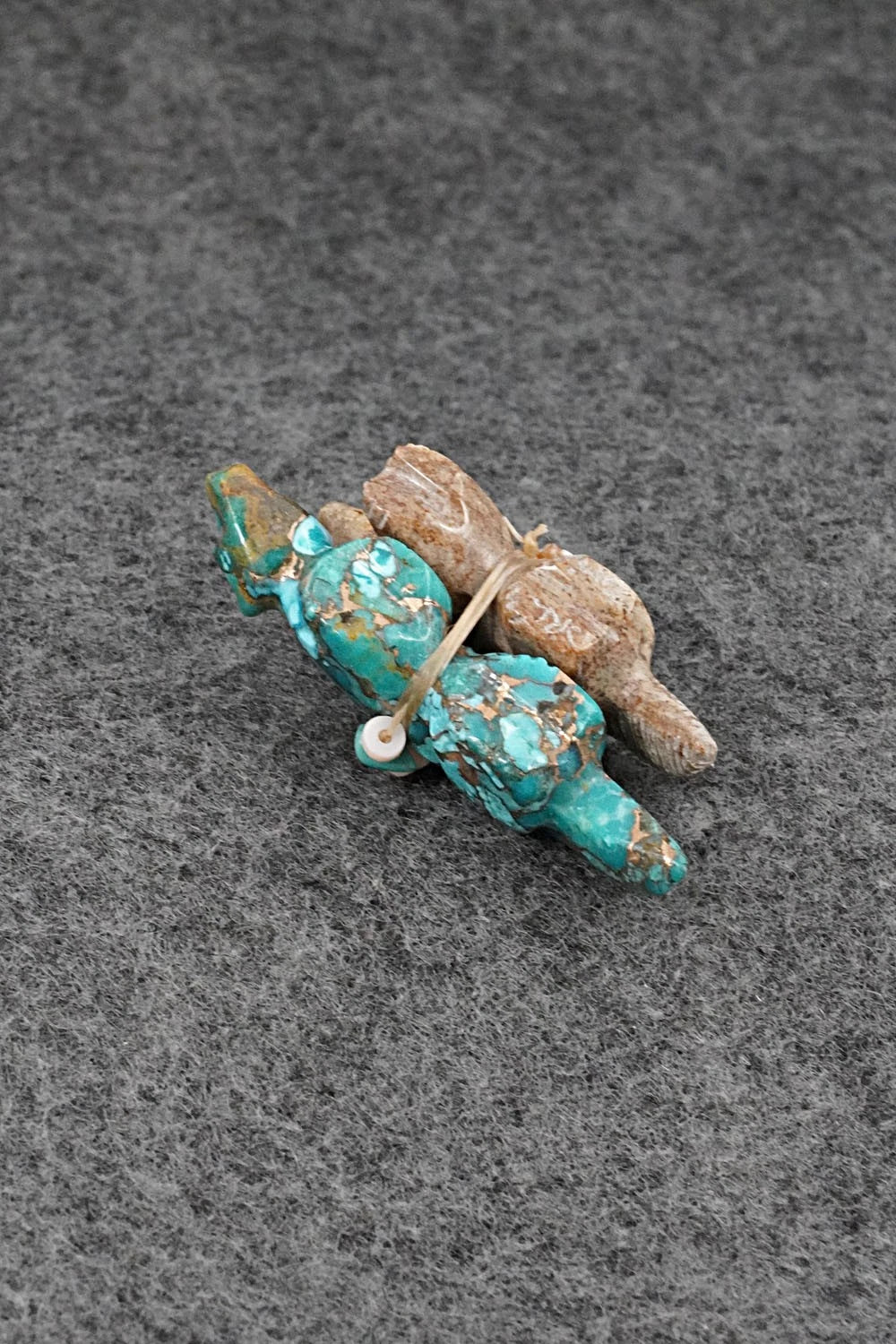 Wolf Zuni Fetish Carving - Daisy Rose Leonard