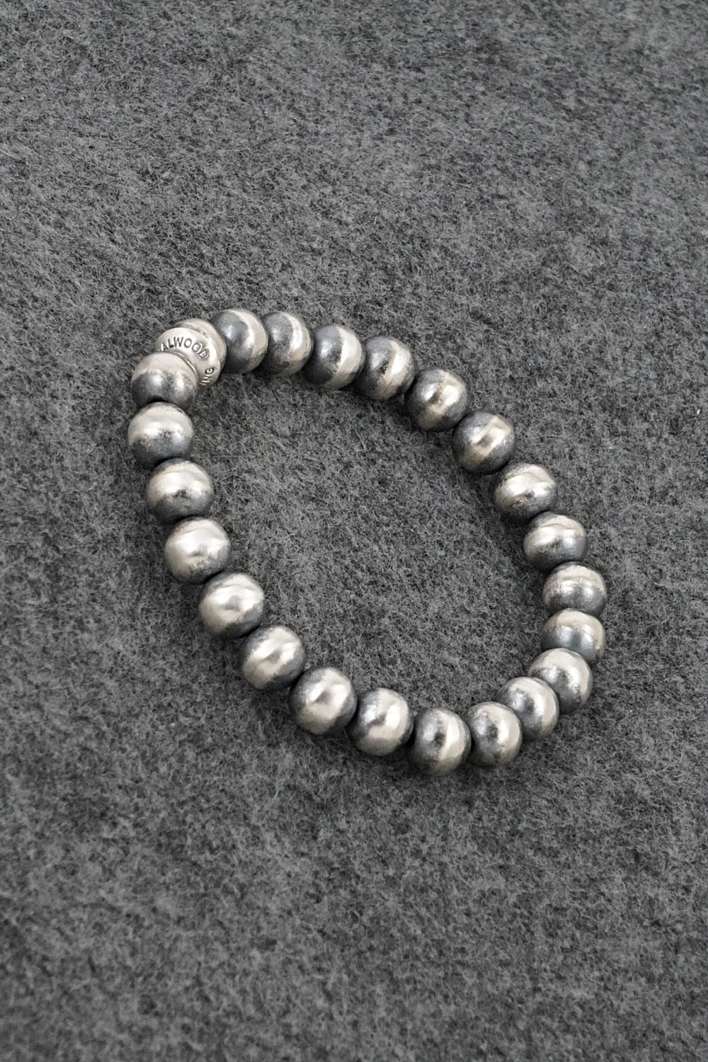 Sterling Silver Navajo Pearl Bracelet - Bryannen Halwood