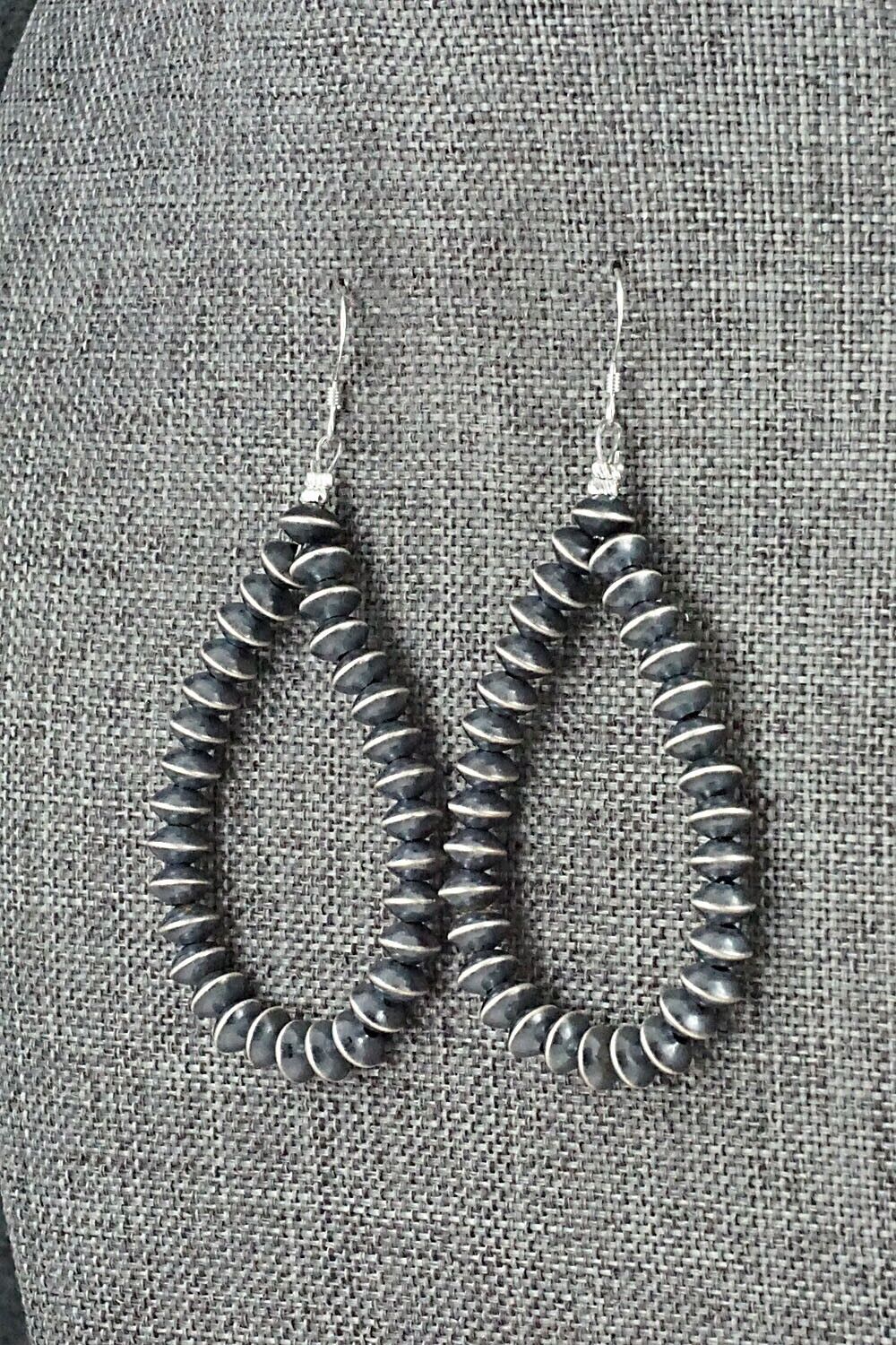 Sterling Silver Beaded Earrings - Louise Joe