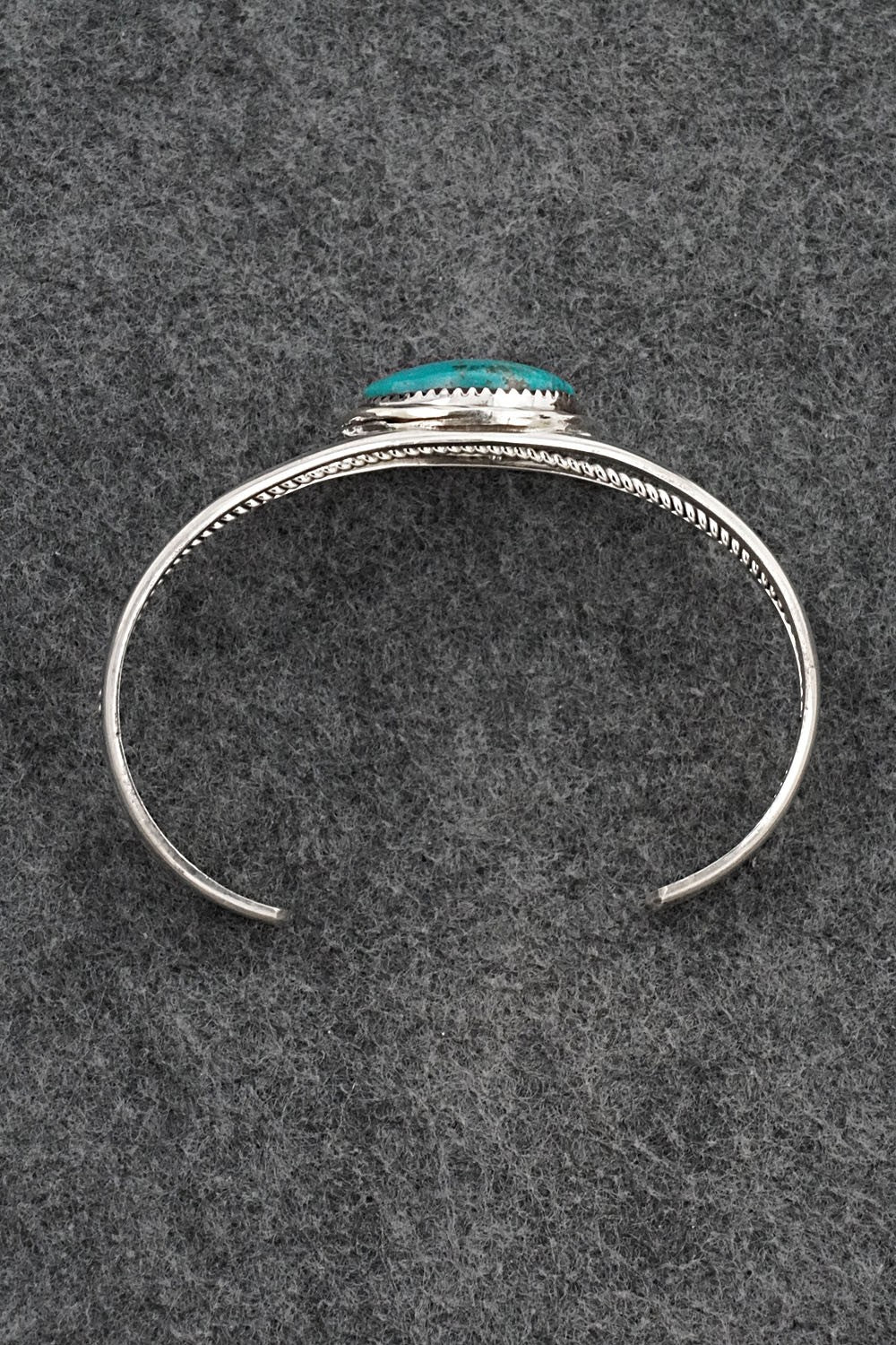 Turquoise & Sterling Silver Bracelet - Ernest Hawthorne