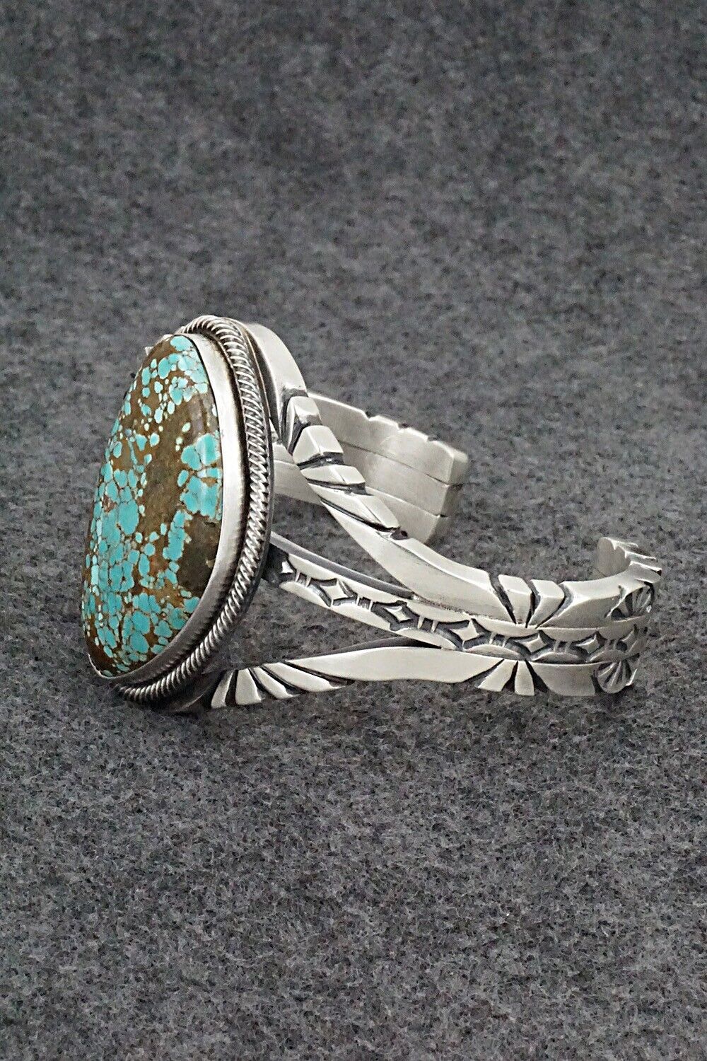 Turquoise & Sterling Silver Bracelet - Mark Yazzie