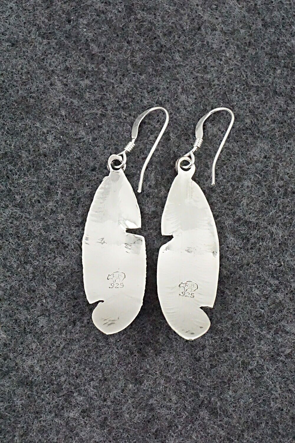 Turquoise & Sterling Silver Earrings - Genevieve Francisco