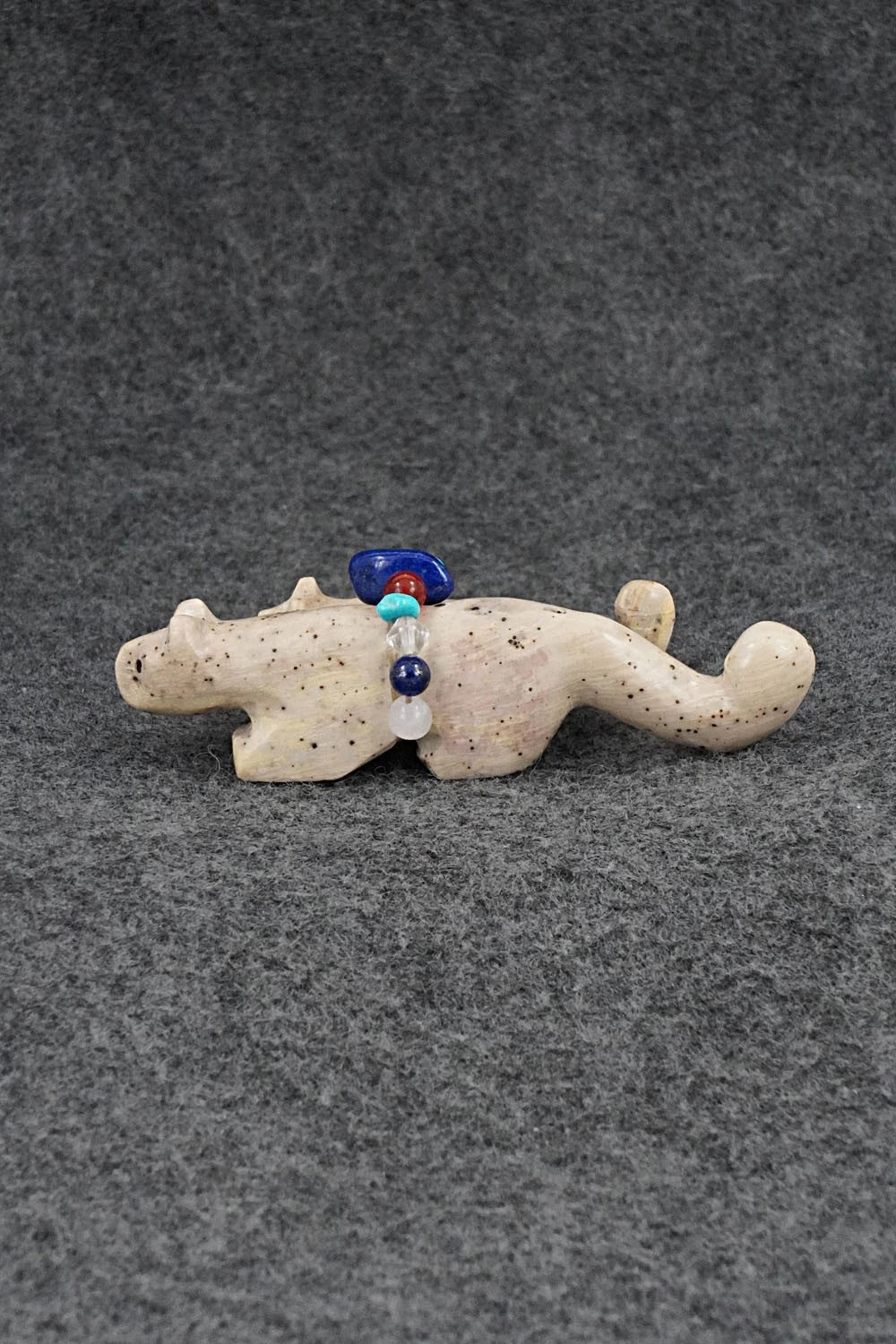 Mountain Lions Zuni Fetish Carving - Cheryl Beyuka