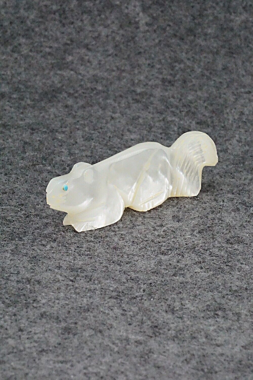 Squirrel Zuni Fetish Carving - Danette Laate