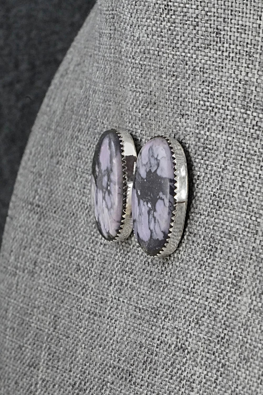 Morado & Sterling Silver Earrings - Murray Hannaweeka