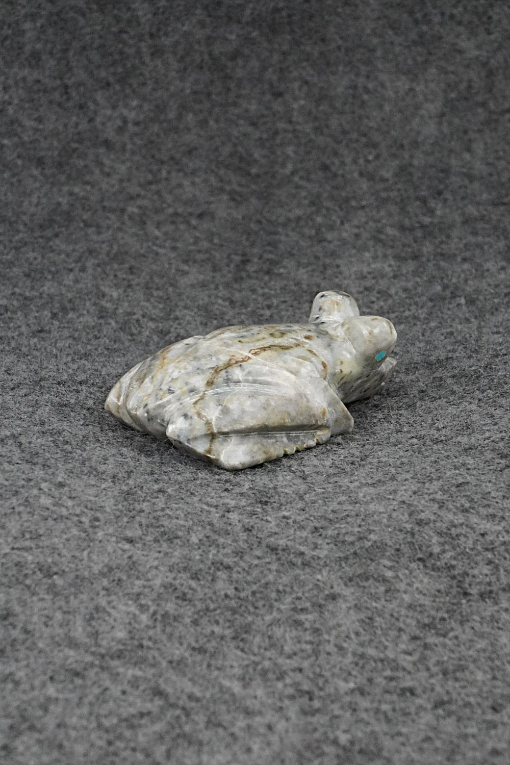 Frog Zuni Fetish Carving - Fred Weekoty