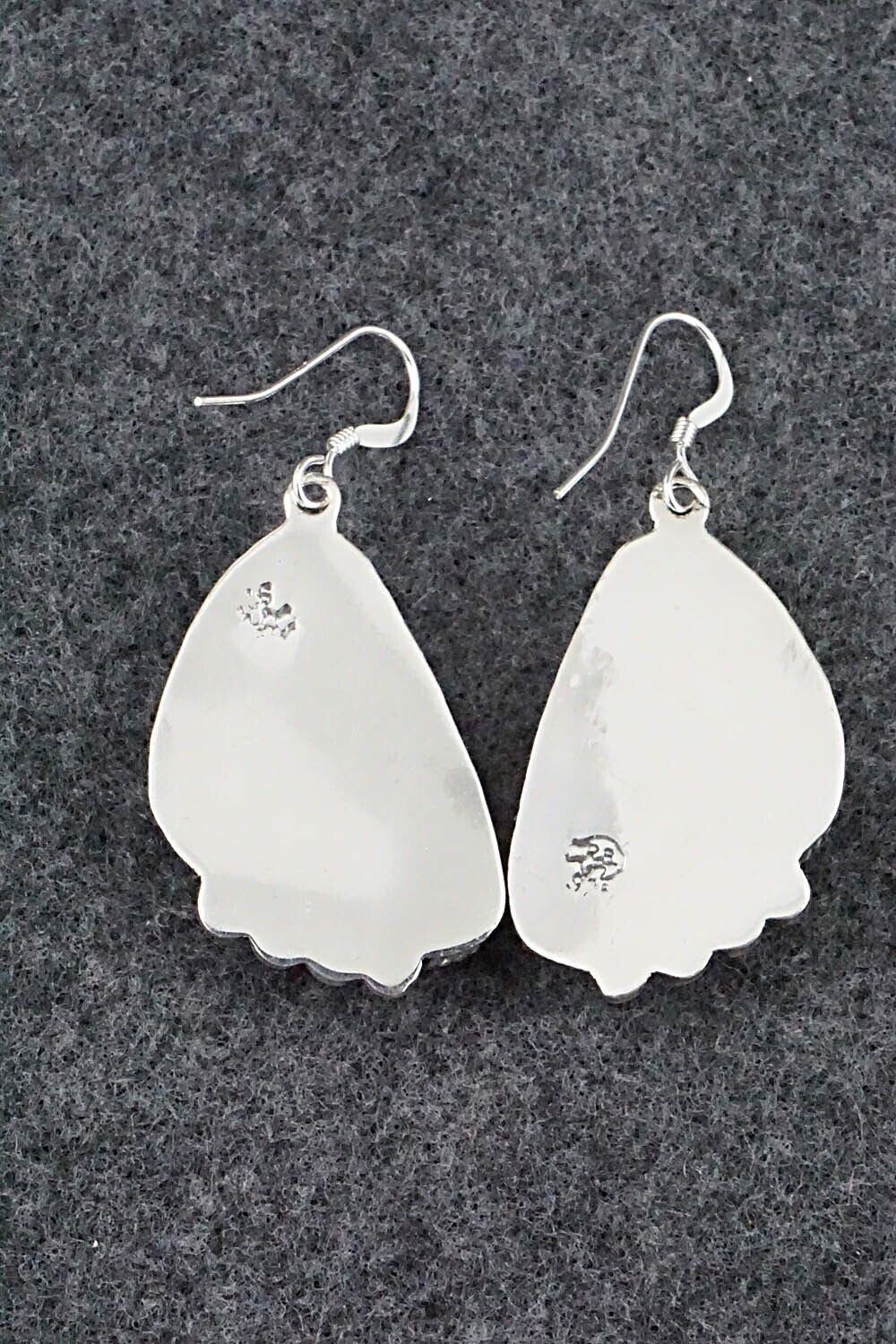 Turquoise & Sterling Silver Earrings - Sharon McCarthy