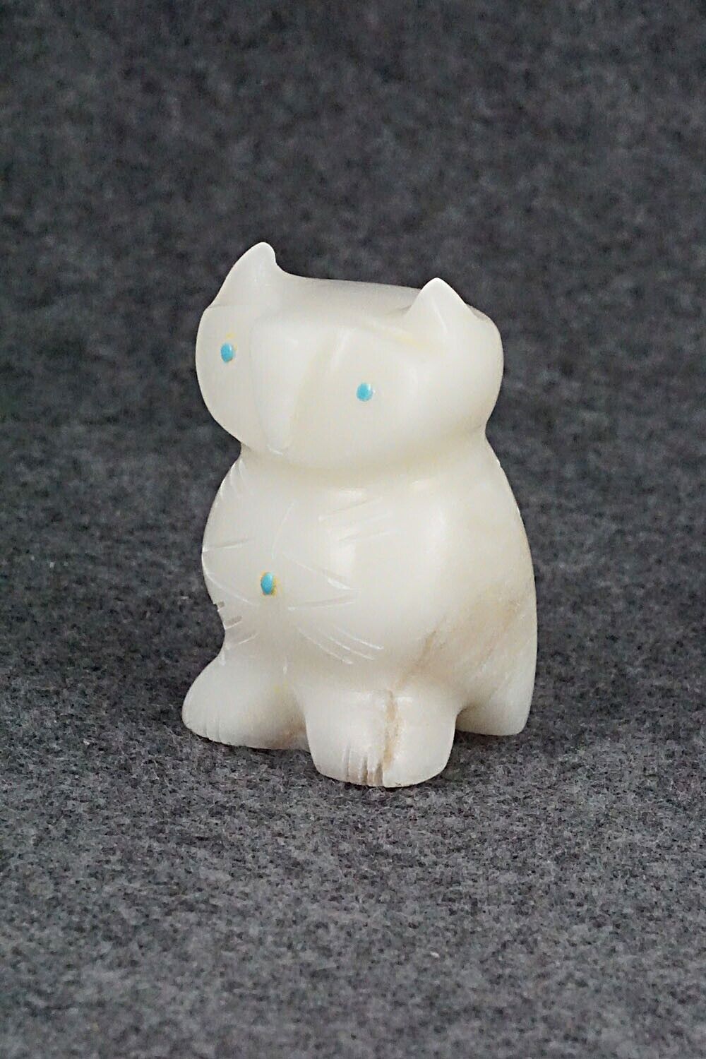Owl Zuni Fetish Carving - Brandon Phillips