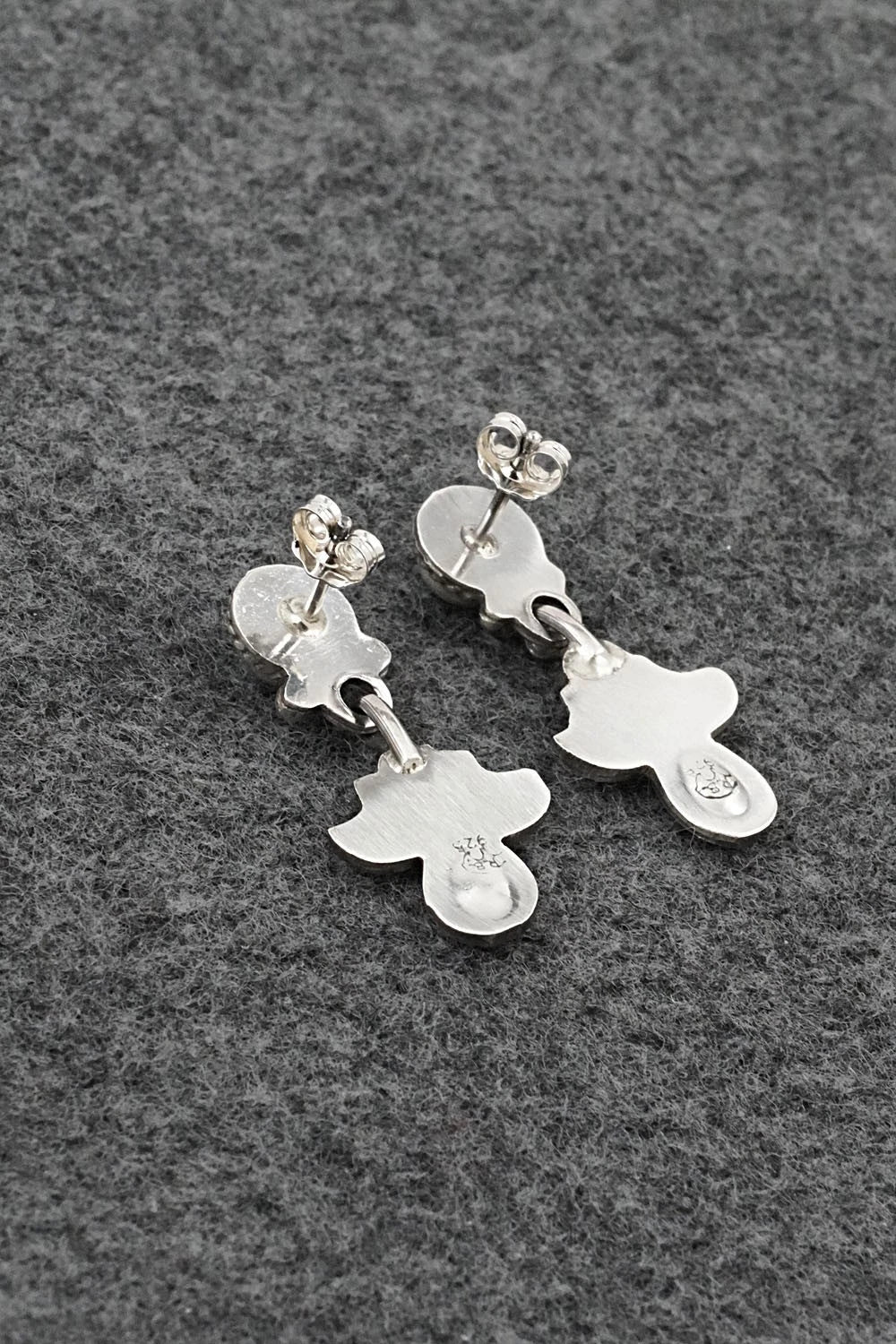 Turquoise & Sterling Silver Earrings - Sharon McCarthy