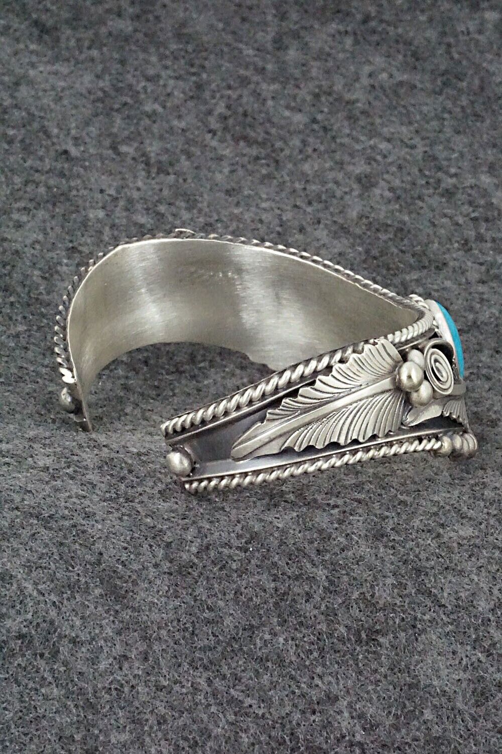 Turquoise & Sterling Silver Bracelet - Tom Lewis