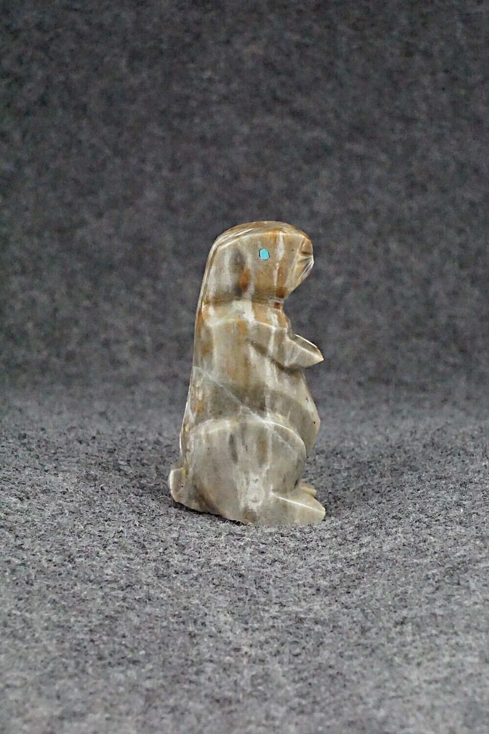 Prairie Dog Zuni Fetish Carving - Tony Mackel