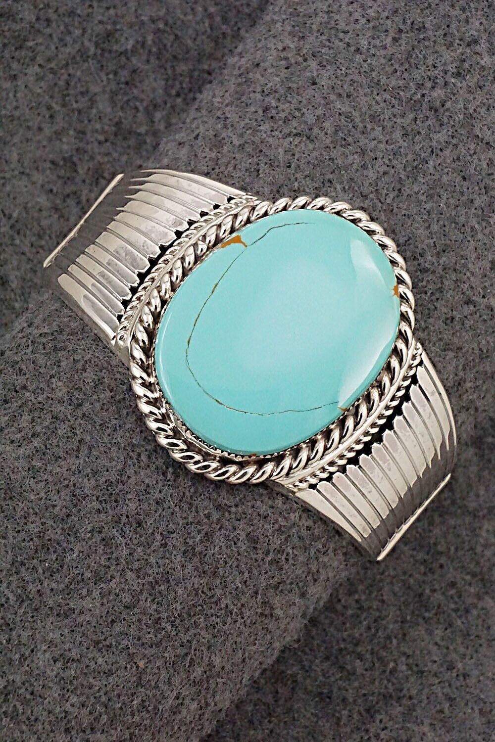 Turquoise & Sterling Silver Bracelet - Anthony Brown