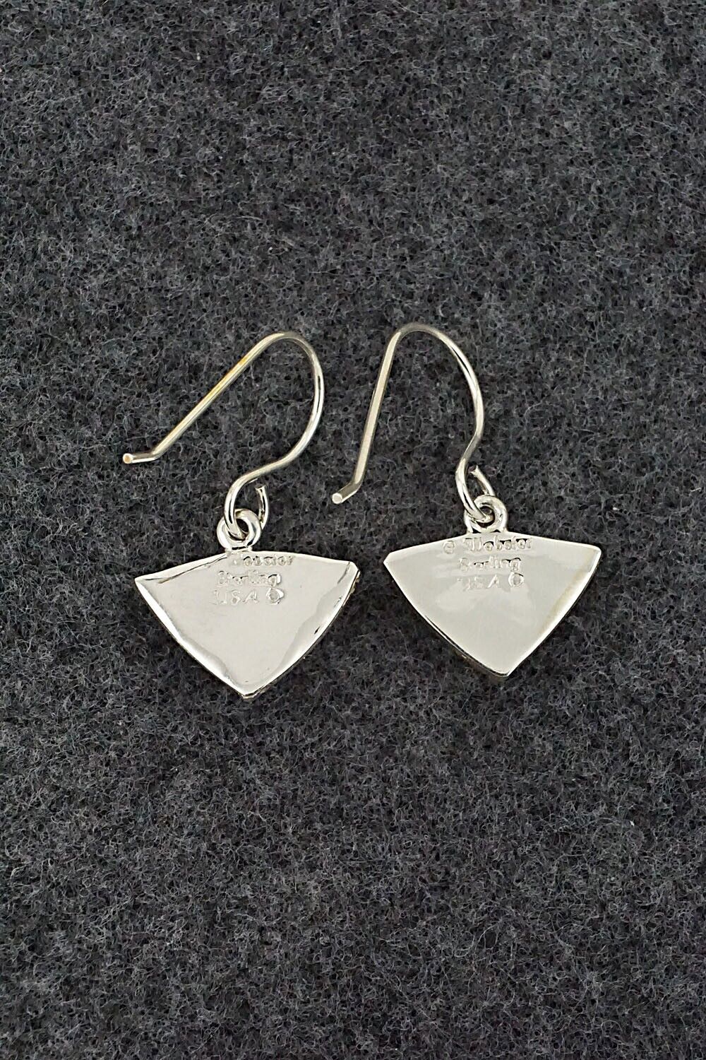 Turquoise & Sterling Silver Earrings - Cathy Webster