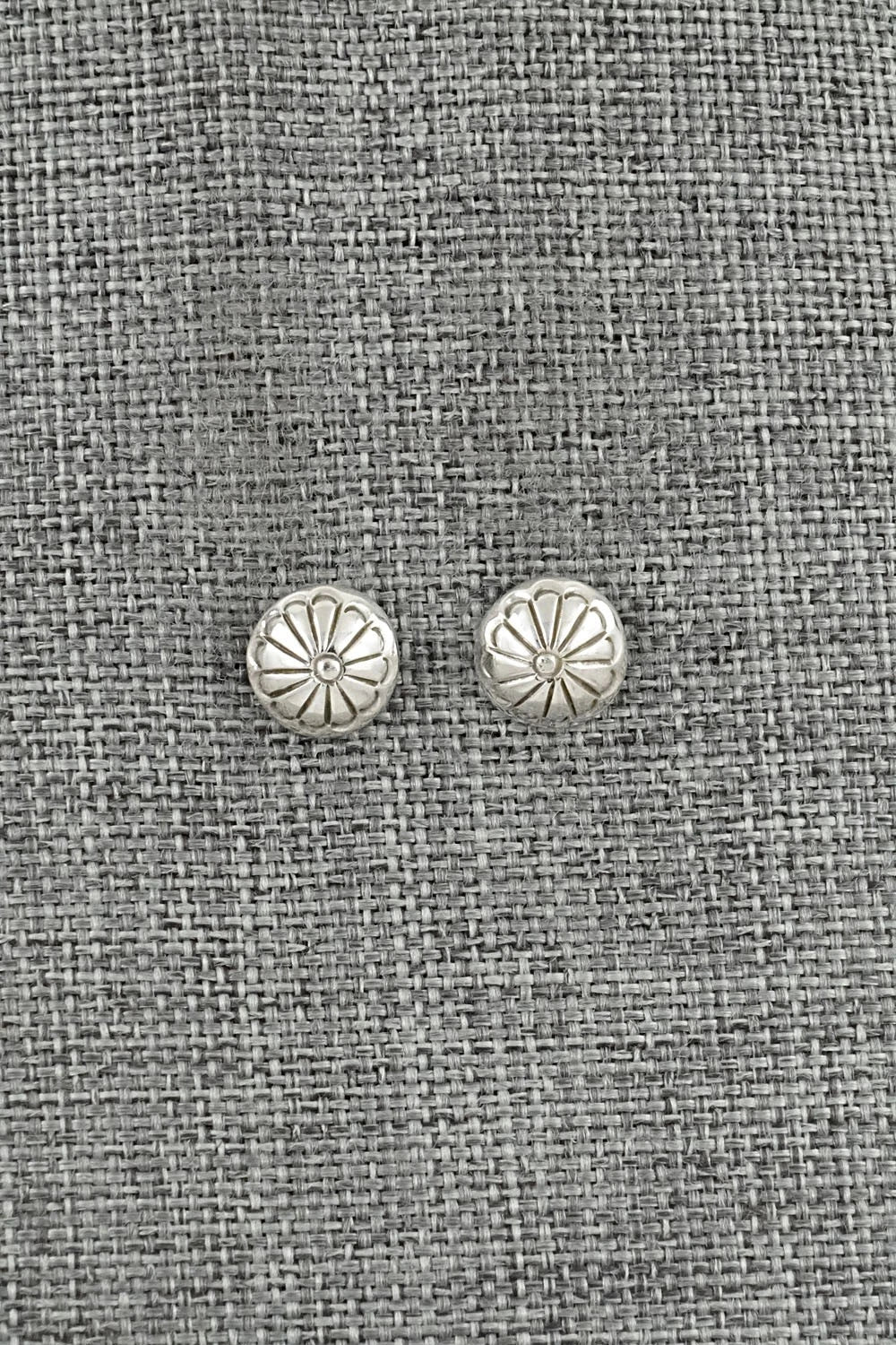 Sterling Silver Earrings - Marie Yazzie