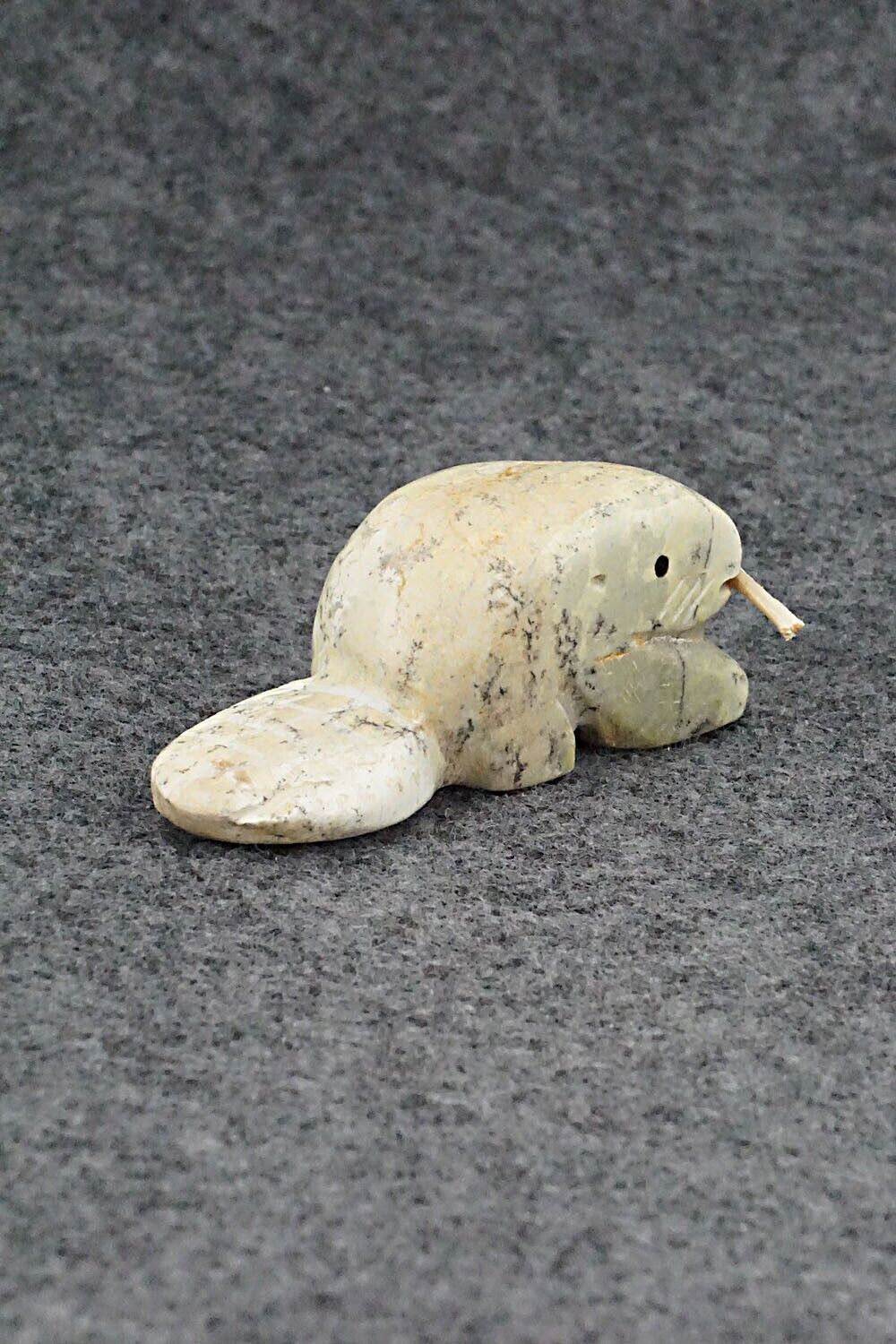 Beaver Zuni Fetish Carving - Justin Red Elk