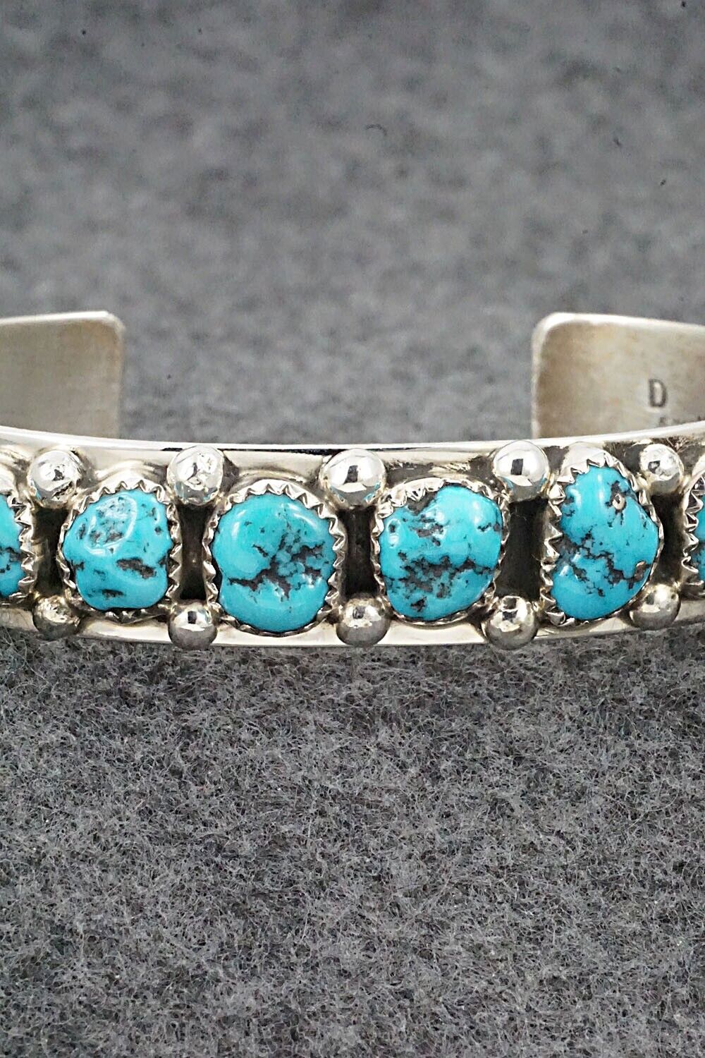 Turquoise & Sterling Silver Bracelet - Darlene Begay