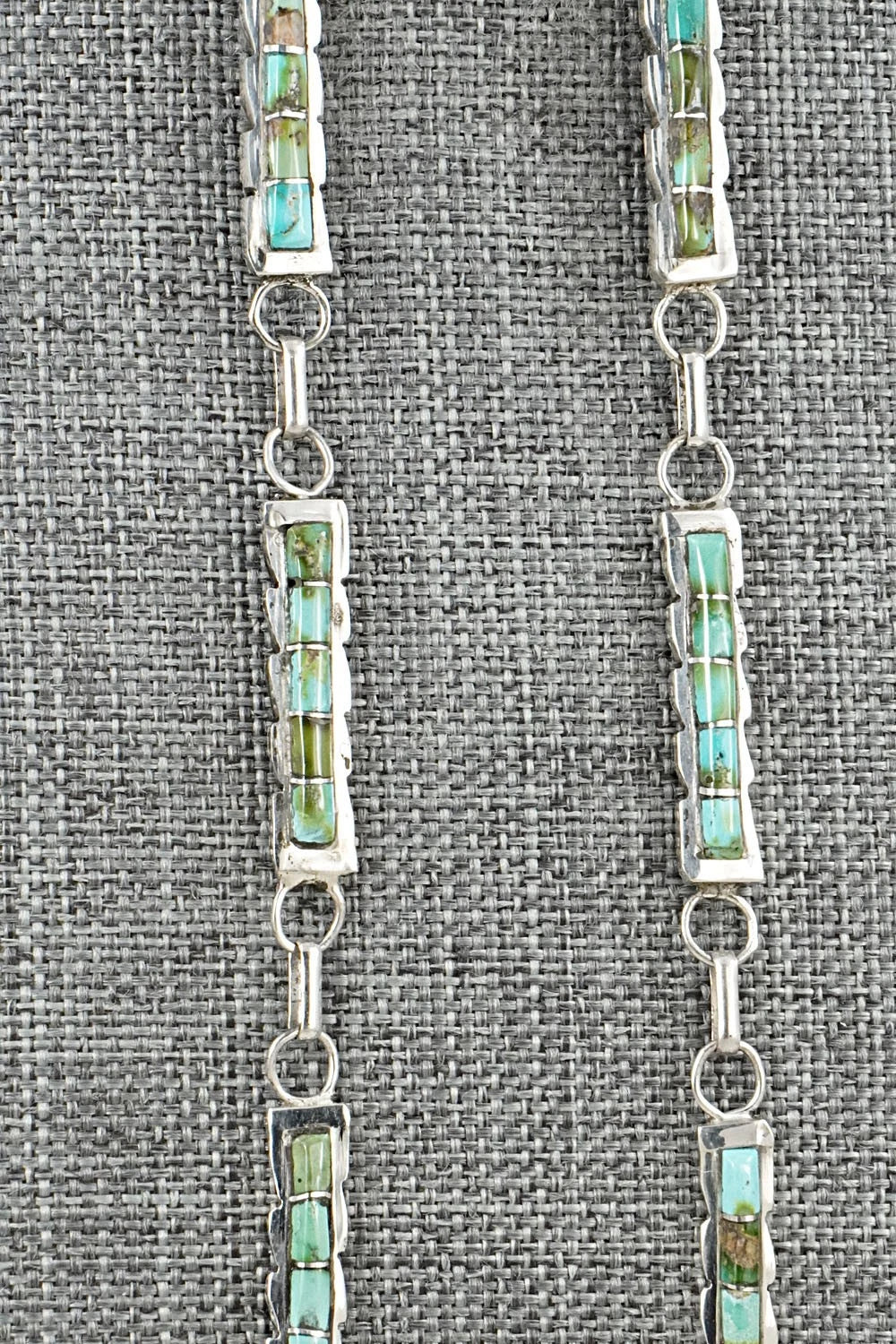 Turquoise & Sterling Silver Earrings - Sheldon Lalio