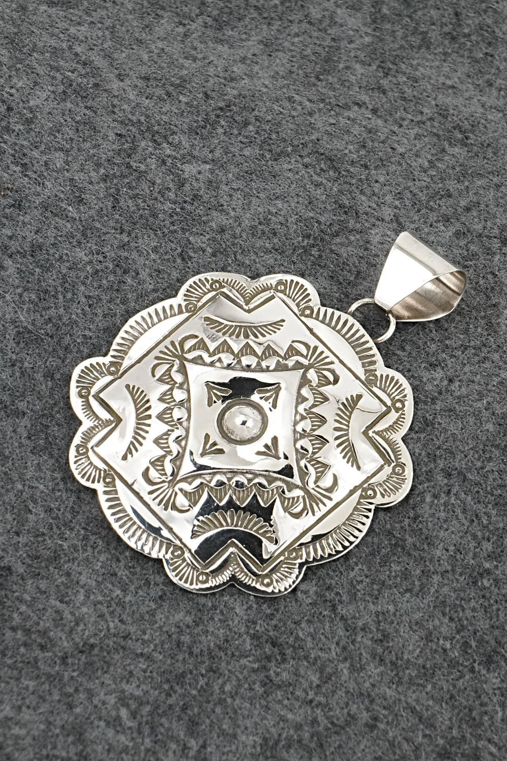Sterling Silver Pendant - Arnold Blackgoat