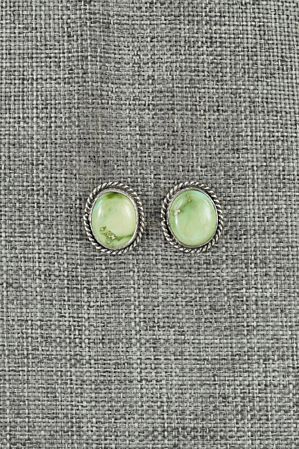 Turquoise & Sterling Silver Earrings - Rosemary Saunders