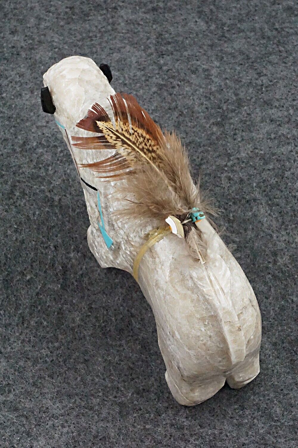 Buffalo Navajo Fetish Carving - Ben Livingston