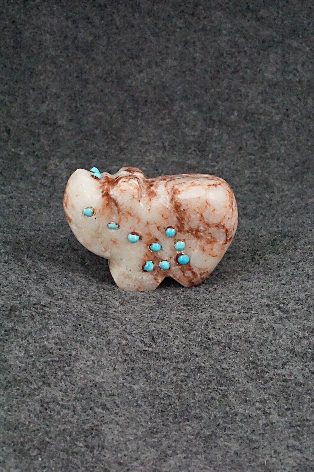 Bear Zuni Fetish Carving - James Panteah