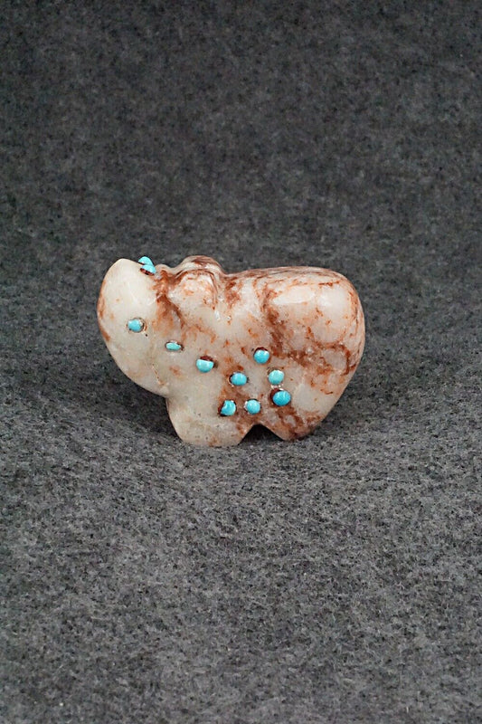 Bear Zuni Fetish Carving - James Panteah