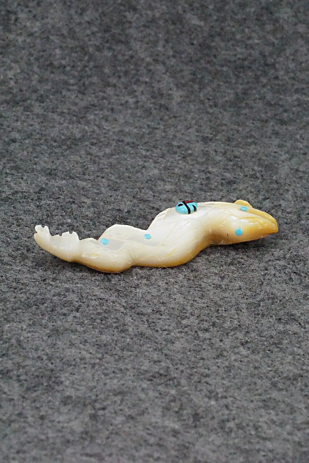 Rattlesnake Zuni Fetish Carving - Danette Laate
