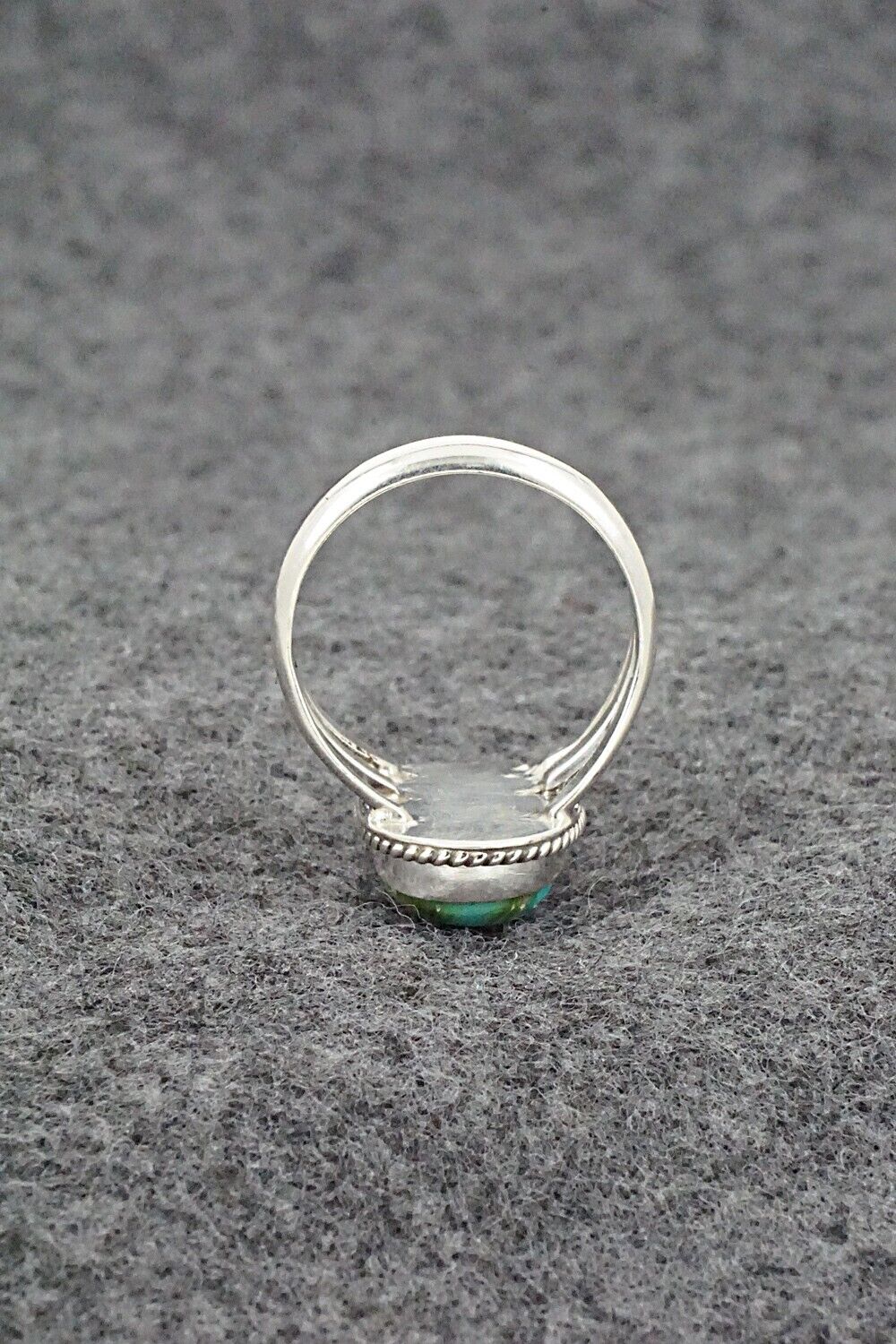 Turquoise & Sterling Silver Ring - Alice Rose Saunders - Size 7.25